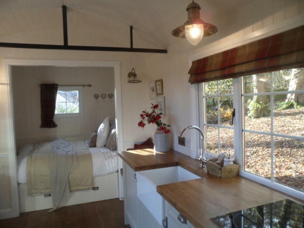Borthwickbrae Shepherd'S Hut Hawick Buitenkant foto